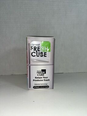 Harvest Fresh Cube Keeps Your Produce Fresh 2 Pack